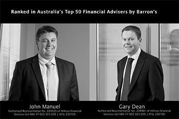 Two Prosperity Advisers listed among Australia's Top 50 Financial Advisers in The Australian's Deal Magazine